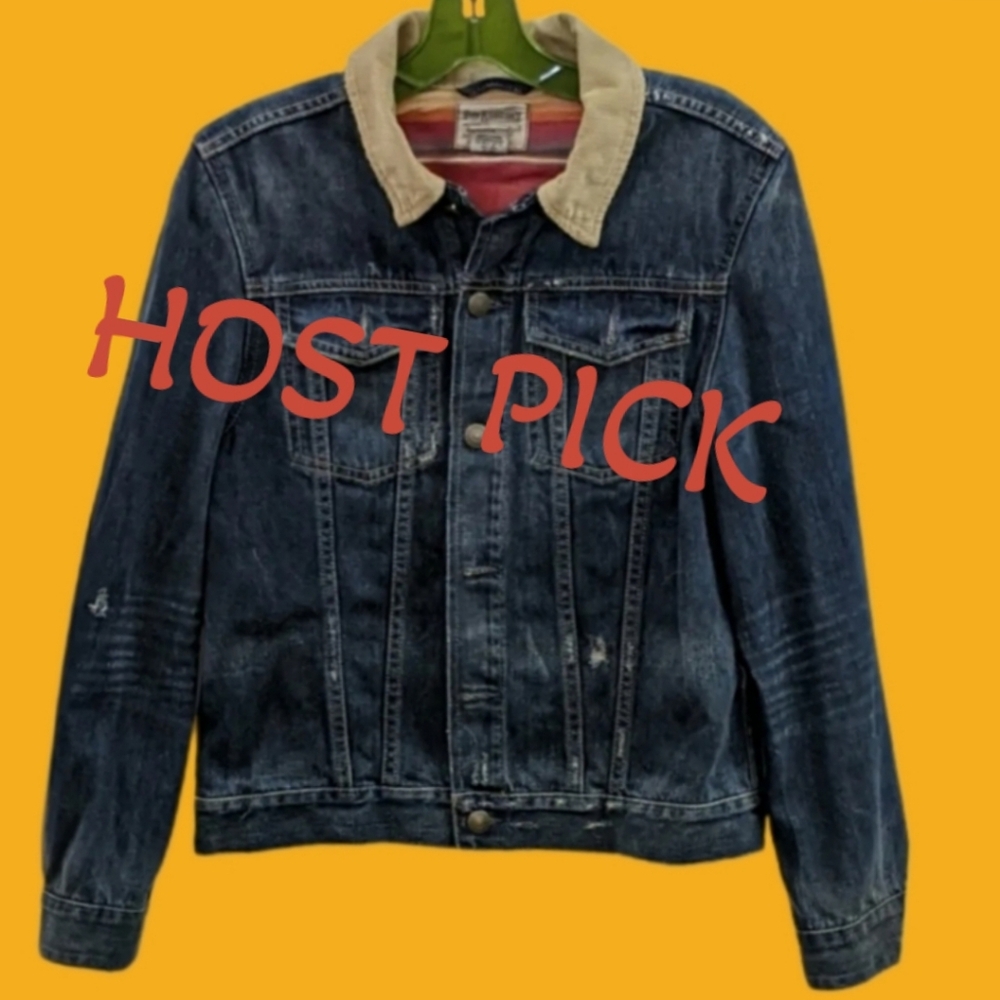 VTG POLO R. LAUREN & CO. KIDS BLANKET LINED JACKET - Picture 1 of 4